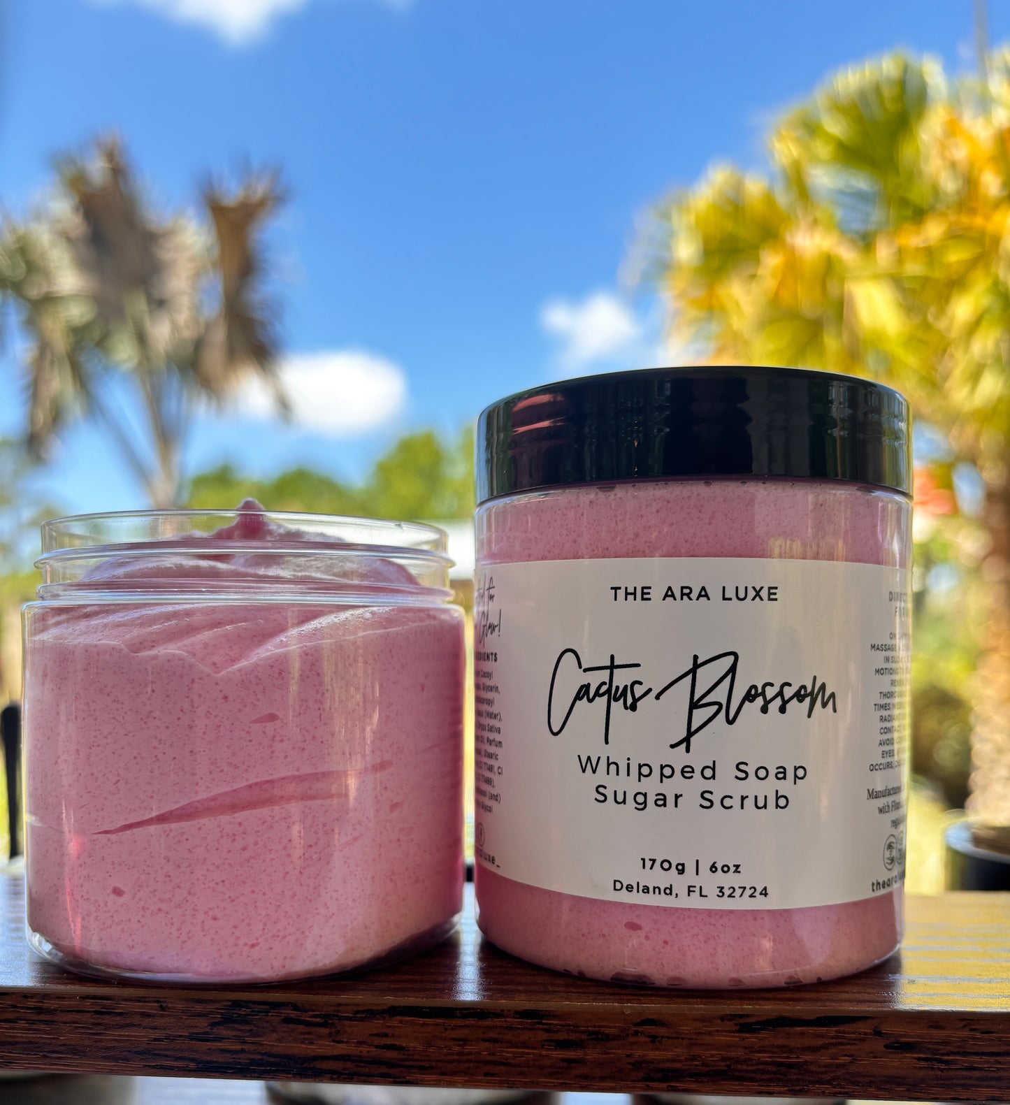 Cactus Blossom Whipped Sugar SOAP SCRUB