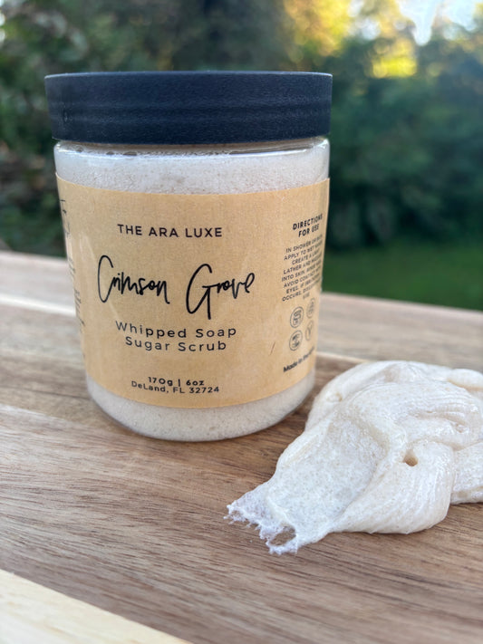 Crimson Grove- Whipped Soap Sugar Scrub