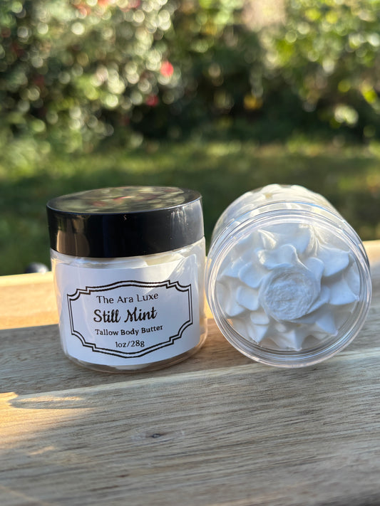 Still Mint – Tallow Body Butter (1 oz)