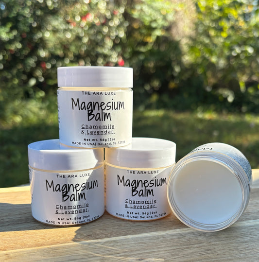 Magnesium Balm | Chamomile & Lavender (2 oz)