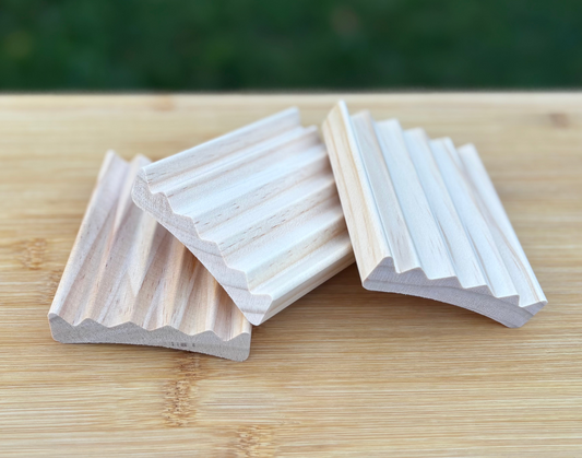 Elevated Pine Soap Tray